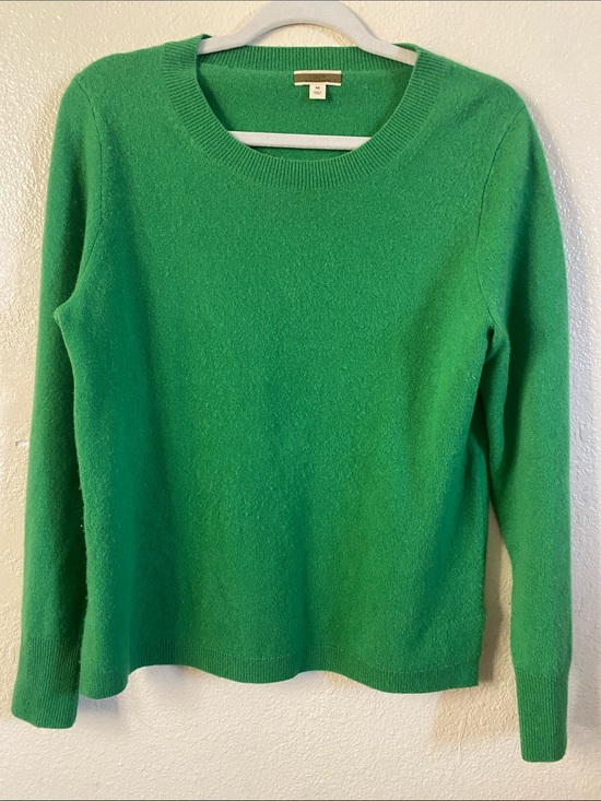J. Crew Sweaters - J Crew Green Cashmere Sweater